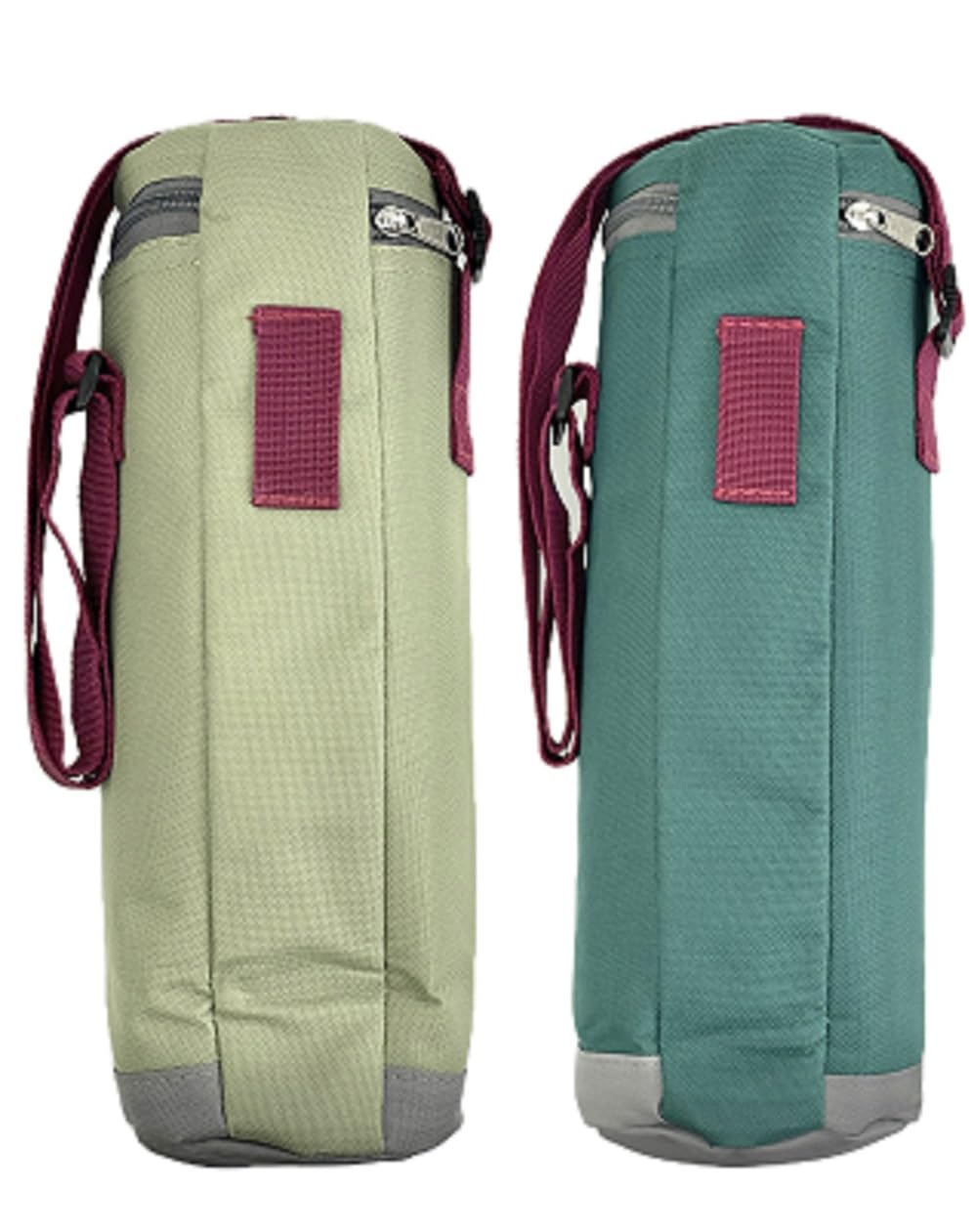 Kühltasche für Flaschen bis 1,5 Liter, Flaschenkühltasche, Größe 12 x 32 cm, Kühlbox, Kühlbeutel, mit verstellbarem Schultergurt Set ideal für unterwegs