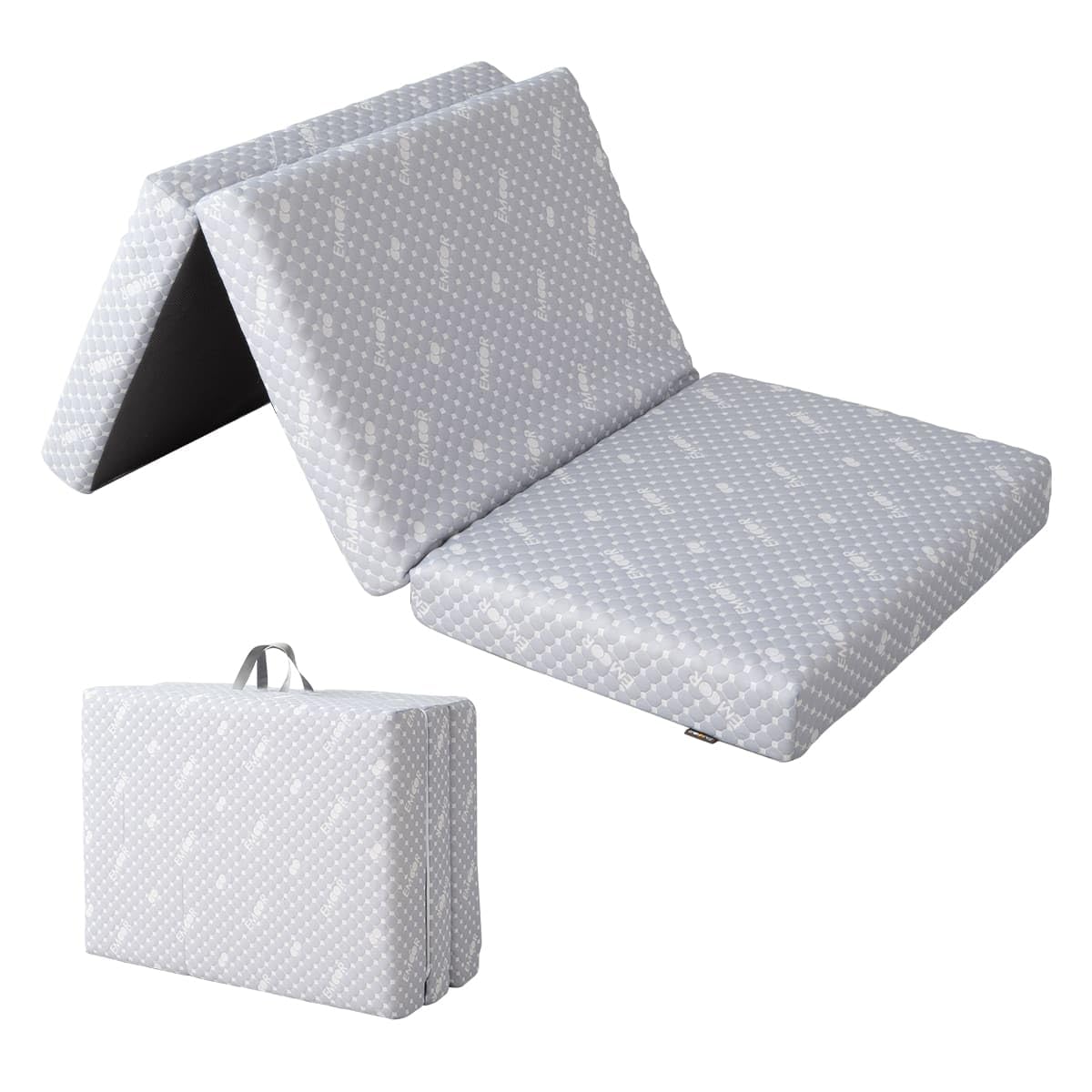 Amazon.co.jp: エムール EMOOR LUXE 3つ折り マットレス セミシングル