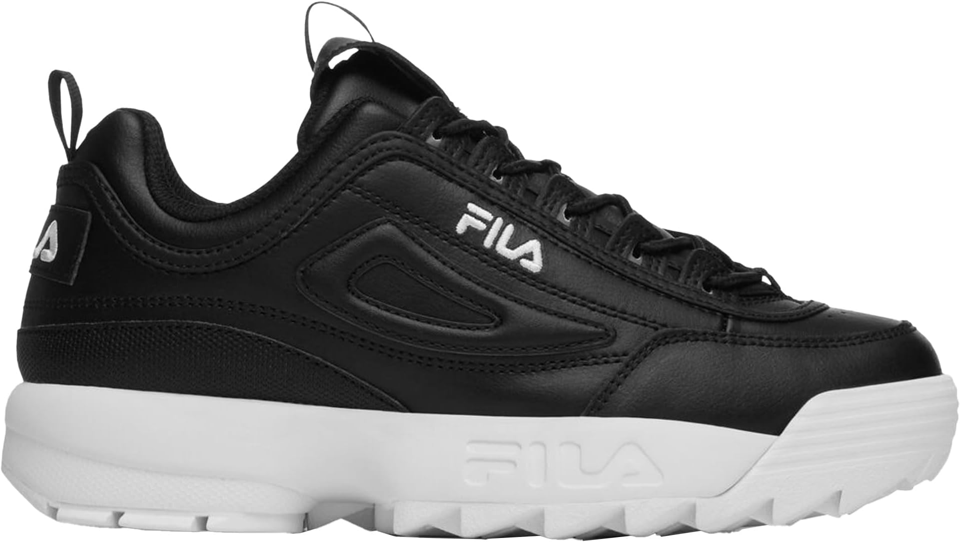 Women, Disruptor II Premium, Black/White, 10, Medium