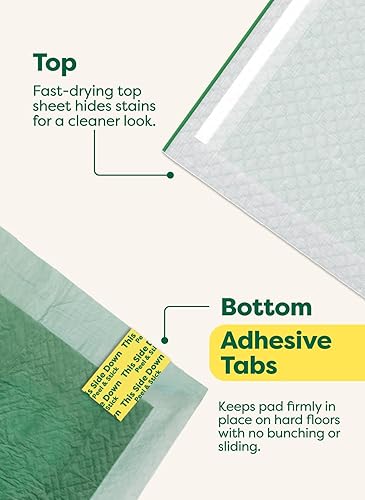 Miniatura 4 de Earth Rated Puppy Pads, Max Absorbency Pee Pads for Dogs, Absorbs 2X Faster & 2X More, Leak Prevention, Potty Training, Fragrance-Free, Unscented,