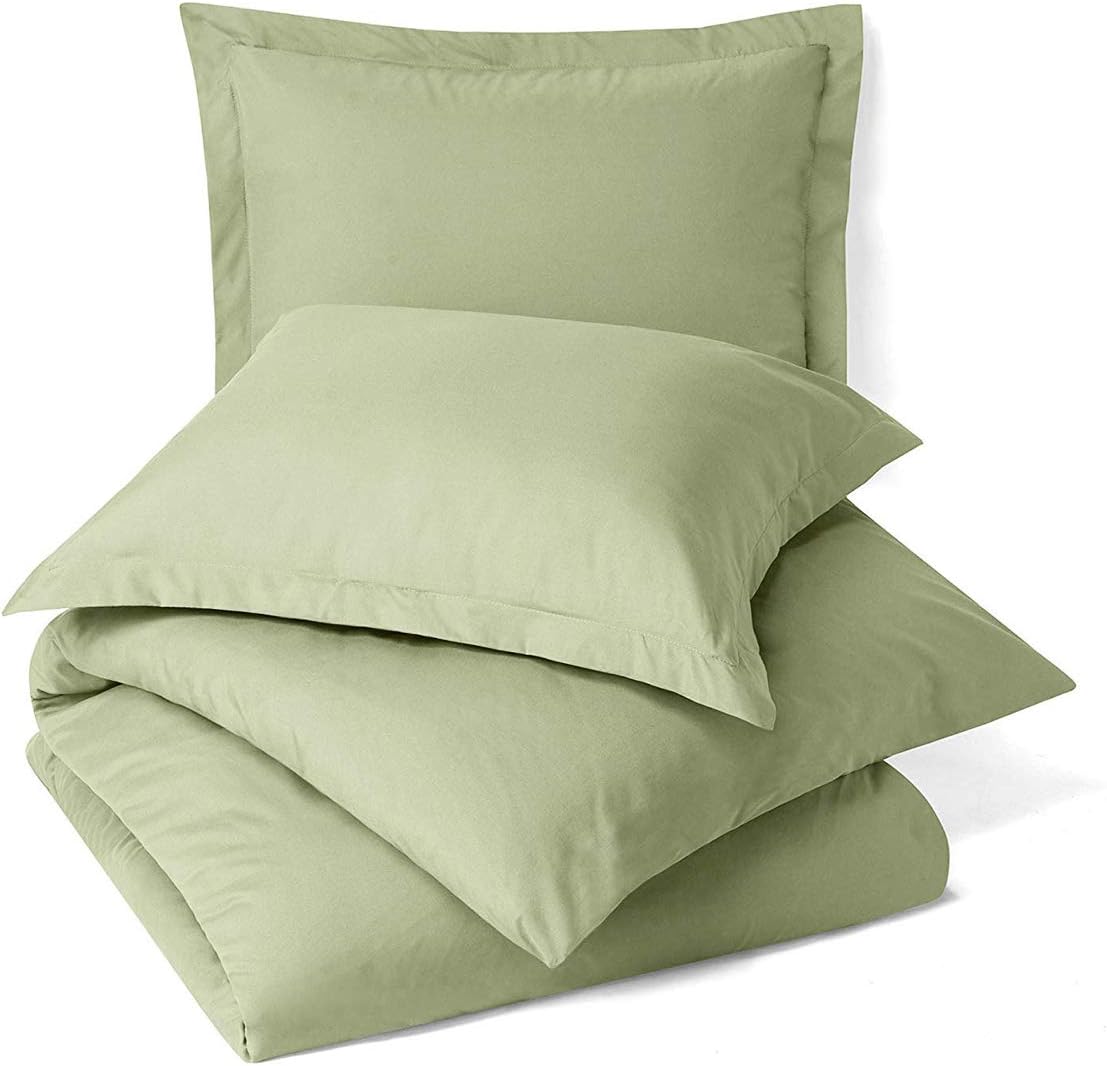 Royal Tradition 100% Brushed Microfiber 3PC Duvet Cover Set, Soft and Cozy Comforter Cover with Button Closures and 2 Pillow Shams (King/Calking, Solid Chocolate)