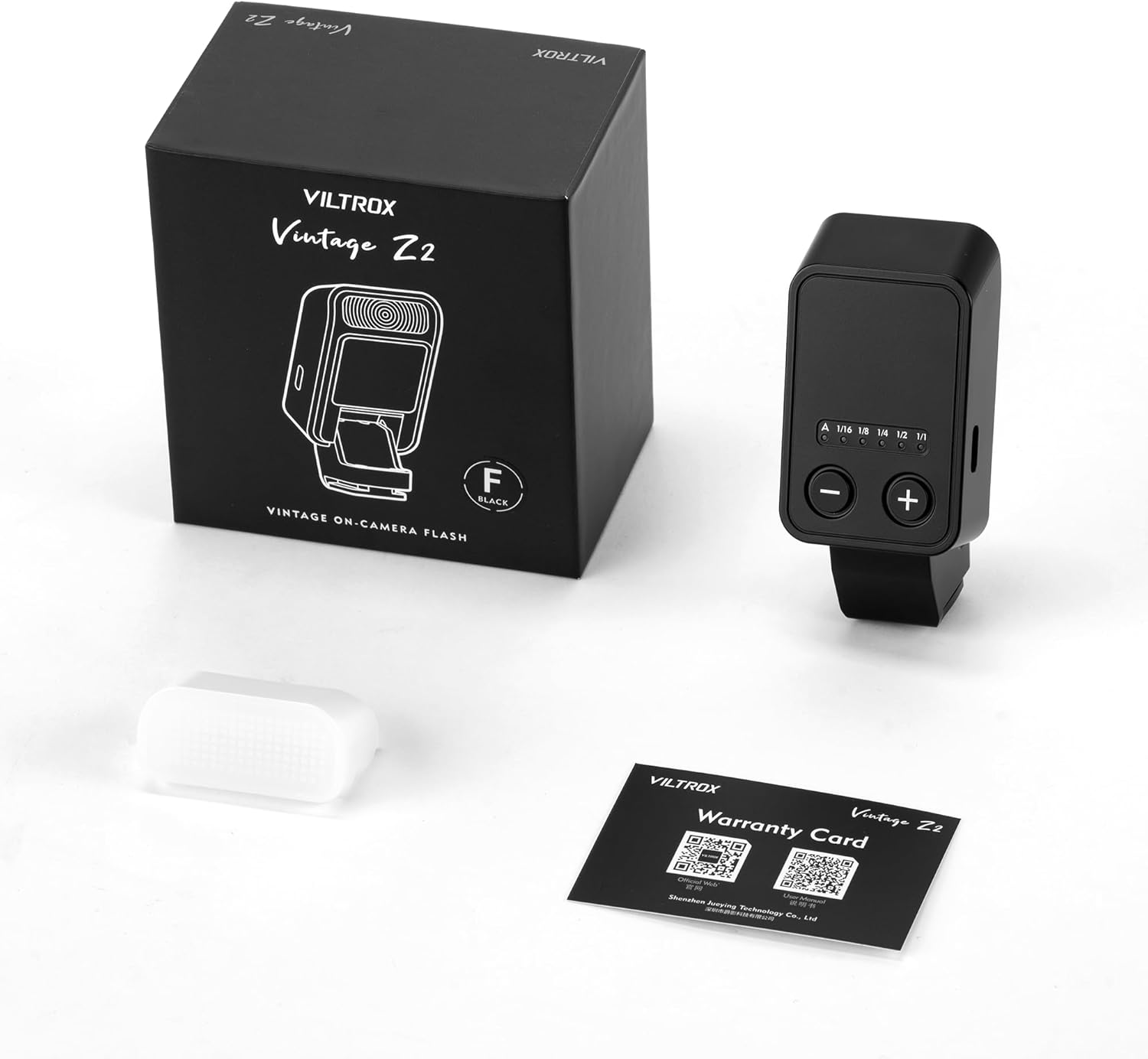 VILTROX Retro Mini TTL Flash for Fujifilm, Foldable Pocket On-Camera Speedlite, 28mm Wide Coverage, 10Ws Compact Lightweight Flashes, USB-C Rechargeable Flash (Z2-F)