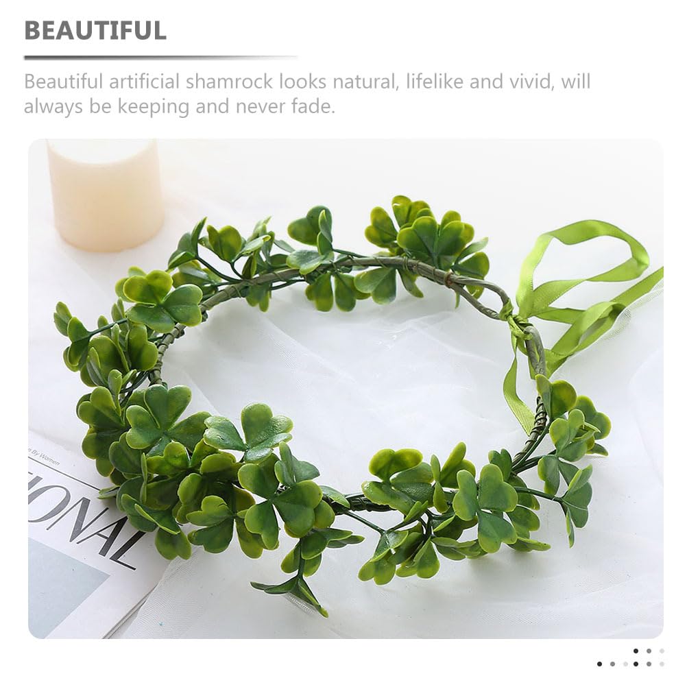 St. Patrick's Day Stirnbänder – 2er-Set Kleeblatt-Haarschmuck Für Partys & Feiern