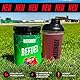 Matchday Nutrition Refuel I Bessere Regeneration speziell für Fußballer I Kohlenhydrate, Aminosäuren & Vitamine gegen Muskelkater (Beerenmix)