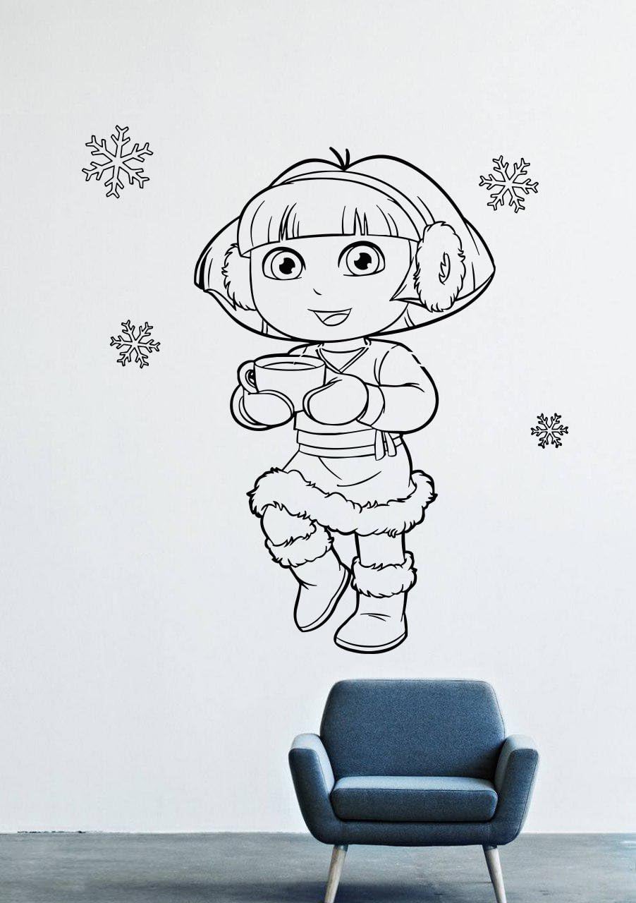 Dora Wall Decals Decor Vinyl Stickers GMO7061