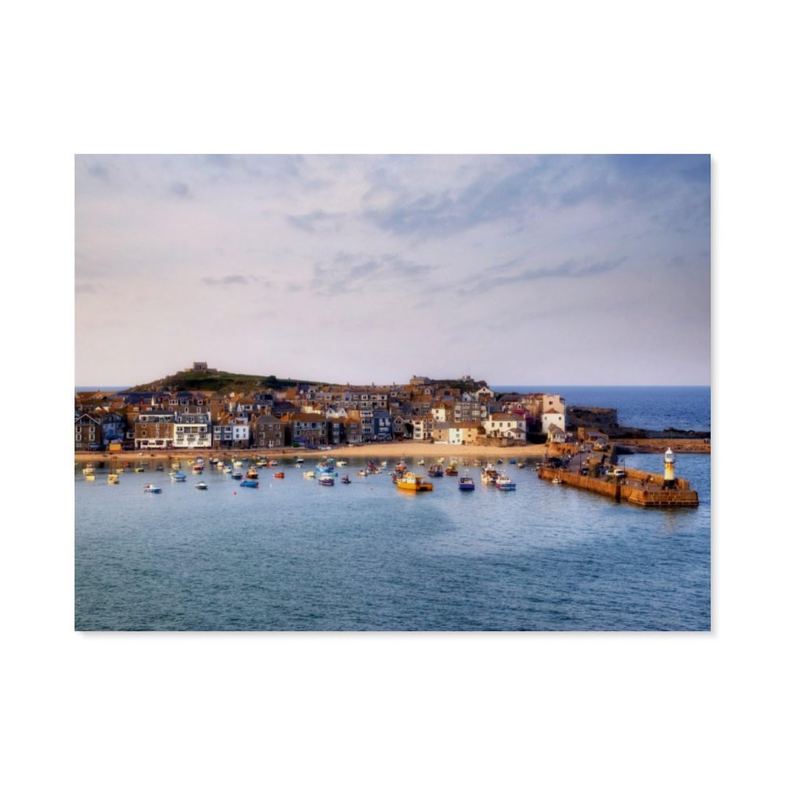 Gsbrsnts A11 Paint By Numbers For Adults，St Ives，Paint By Numbers For Adults Beginners,Acrylic Simple Paint By Number Canvas For Gift Decoration(40X50cm-Aq5