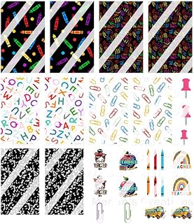 Back to School Nail Art Decals- Waterslide Nail Decals