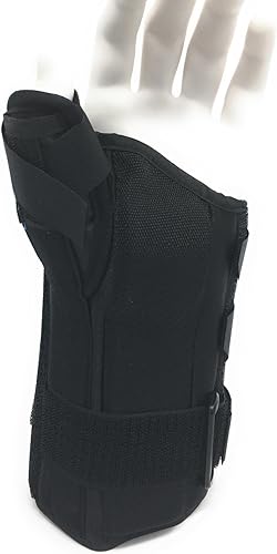 Vista 24 de OTC OTC - Férula de muñeca para pulgar, 8 pulgadas para adulto, ligera, transpirable, grande
