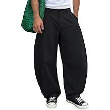Susclude Mens Baggy Barrel Pants Wide Leg Comfy Lounge Streetwear Casual Elastic Waist Loose Y2k Lightweiht Trendy Trousers