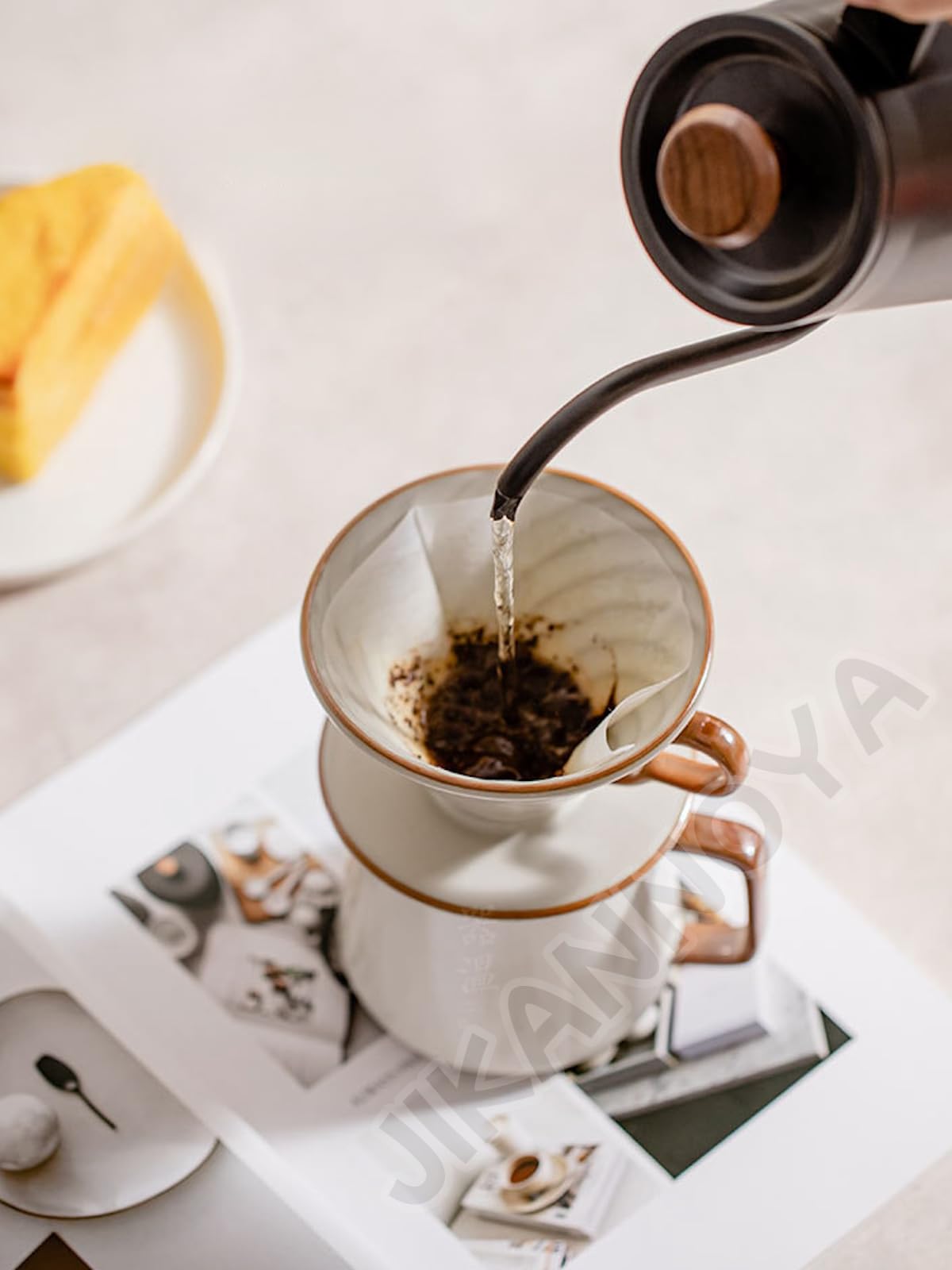 Amazon | JIKANNOYA コーヒードリッパー コーヒーサーバーセット 390ml