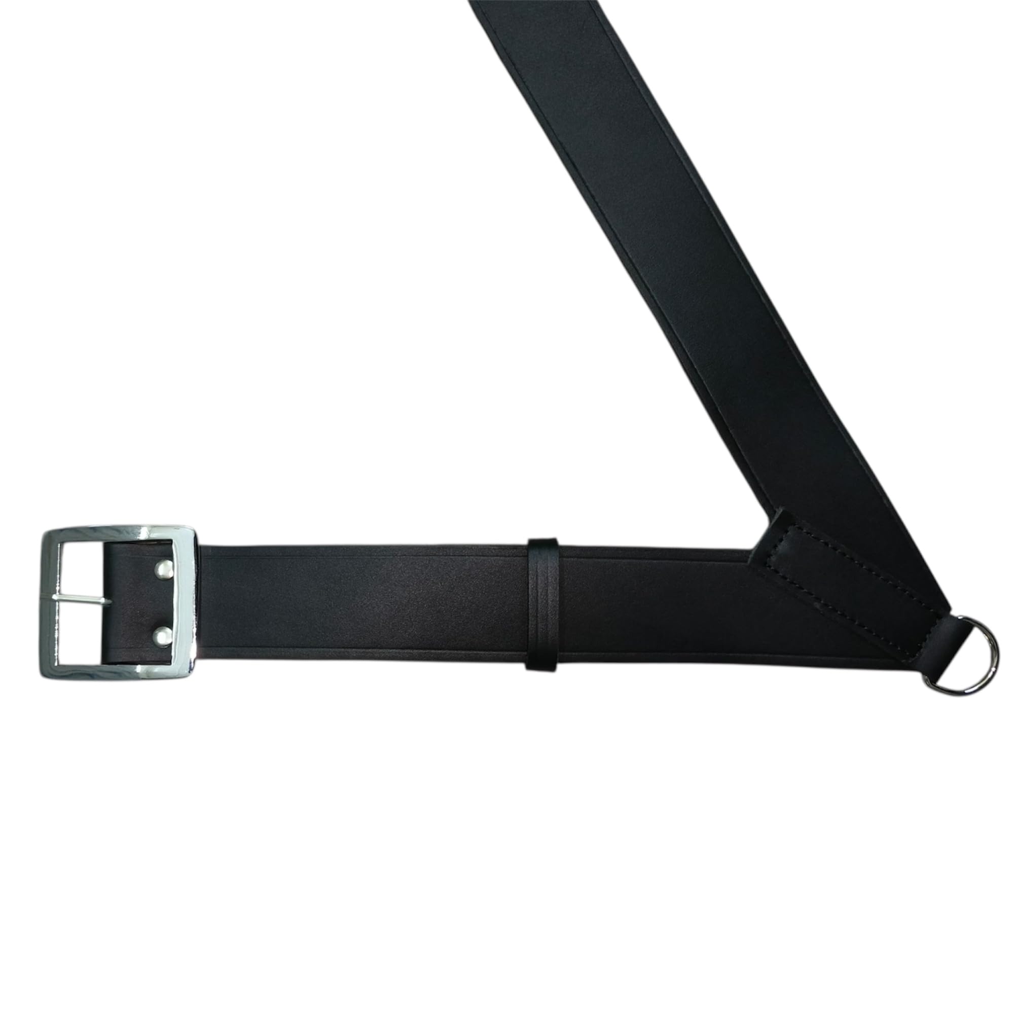 Snare Drum Cross Belt Shoulder Strap, Black, Brown - Image 4
