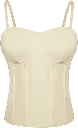 Corset Bustier Femme Scarlet Darkness - Lacets Dos Et Fermeture éclair - Motif Floral Renaissance