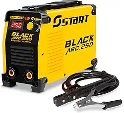 Máquina De Solda Inversora 250a 220v Mma Tig Eletrodo Cor Preto/amarelo Black Arc 250 Start