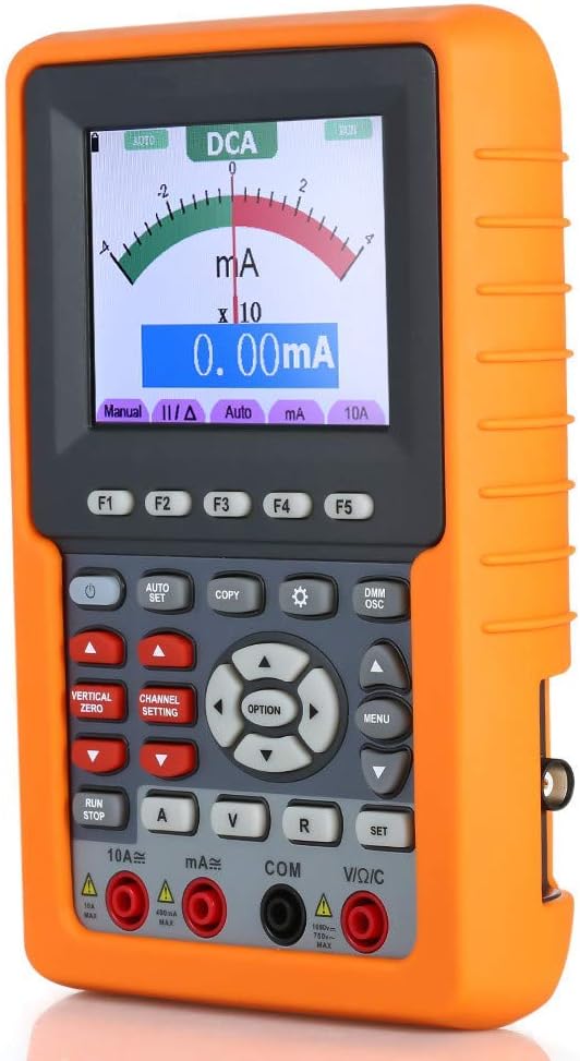 wduuoo 3 en 1 Oscilloscope numérique Multimètre fréquencemètre Gamme