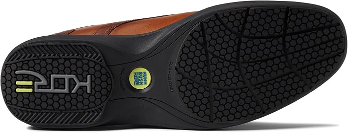 Мужские туфли Nunn Bush Kore Pro Plain Toe Oxford, цвет: Рыжевато-коричневый — фото 5