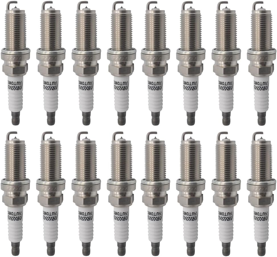 Iridium Spark Plug 16pcs Replace Chrysler Dodge Jeep Ram 4.7L 5.7L 6.4L V8