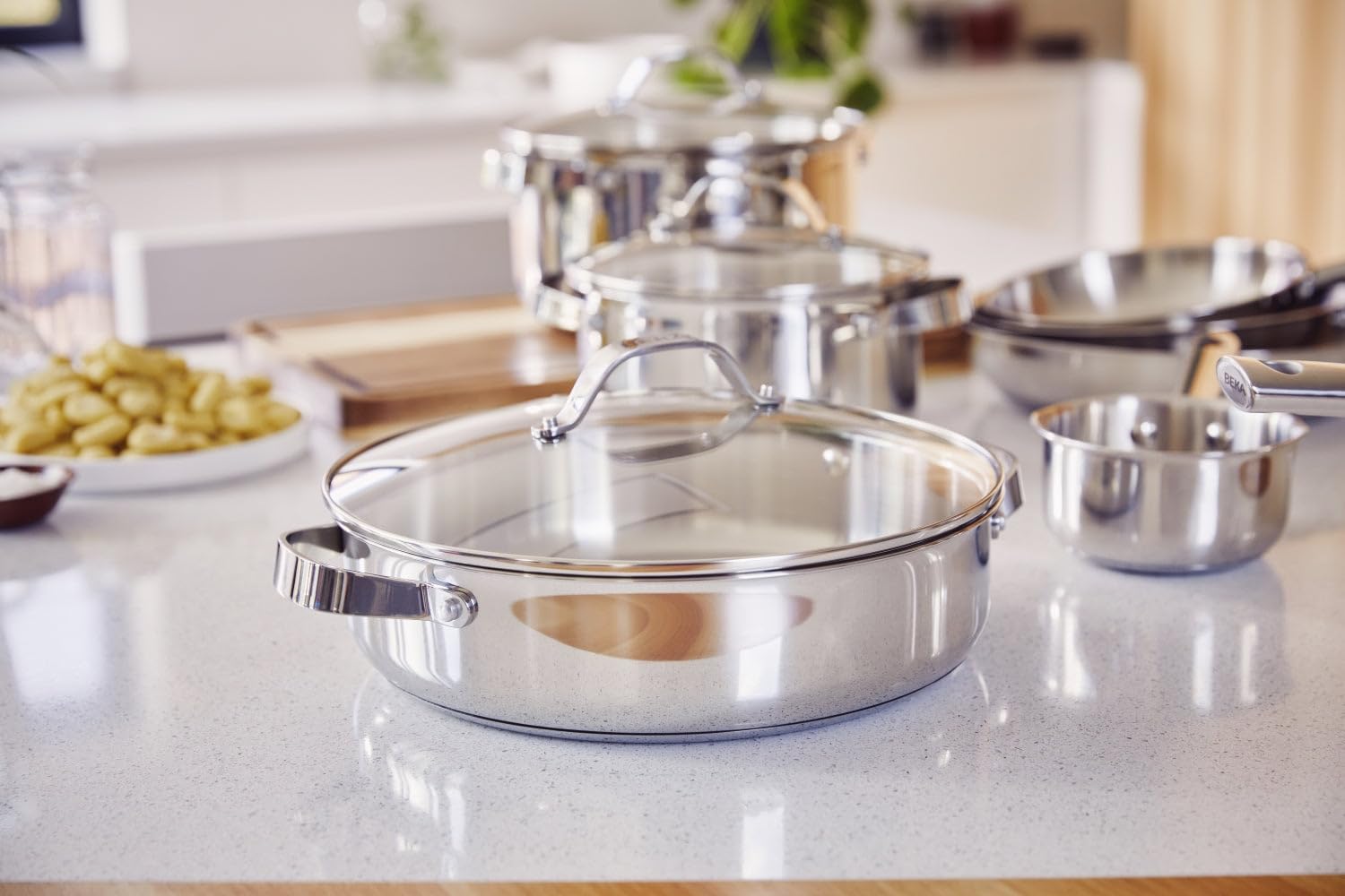 POELE INOX CICLA 20 CM
