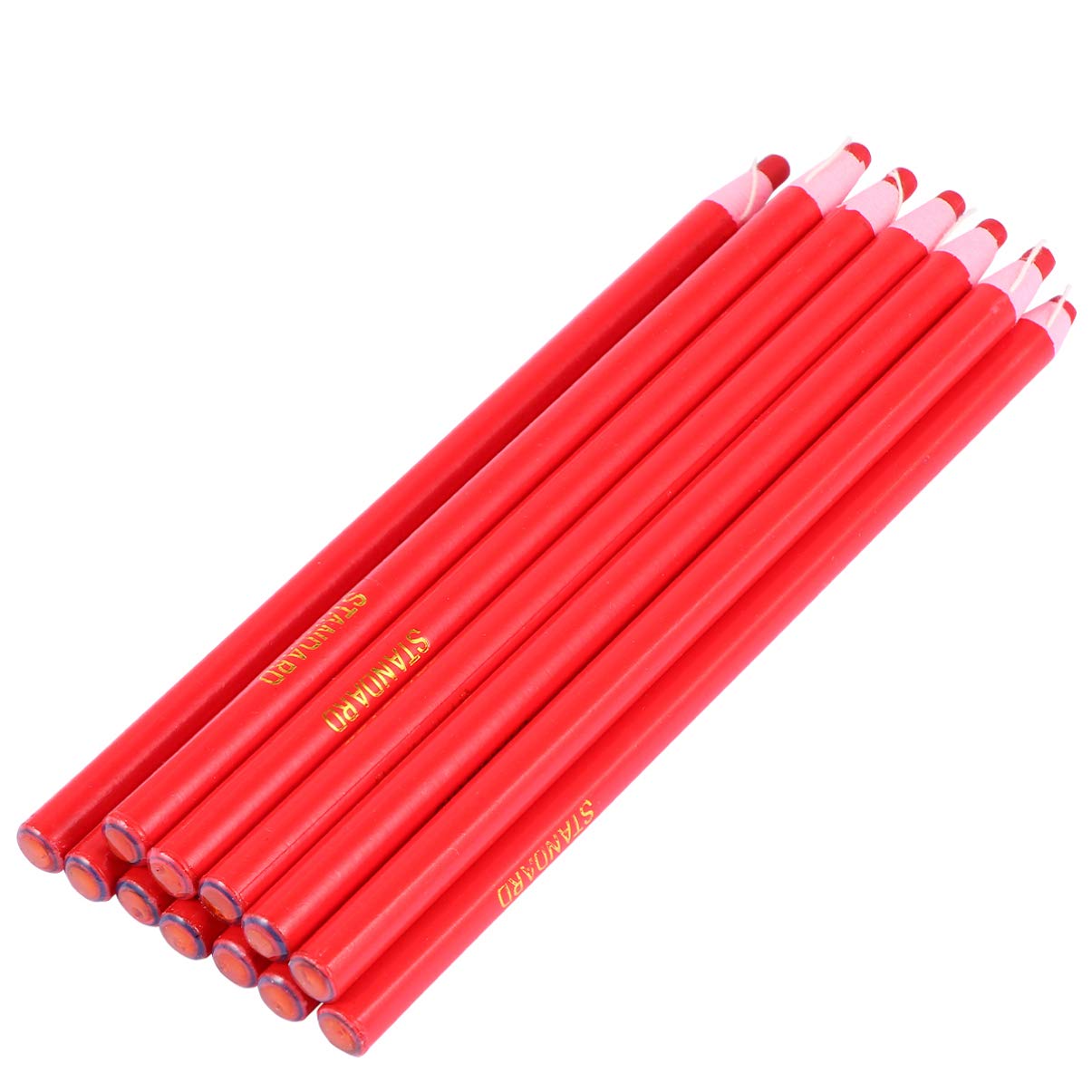Operitacx Peel-off China Markers No-sharpening Wax Crayons Red Pencil 24 Colors Ideal for Pottery Crafts and Decor