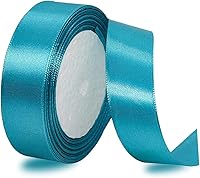 Vista 93 de Cinta dorada para envolver regalos, cinta de satén de 1 pulgada x 25 yardas para manualidades, fabricación de lazos para el cabello, coronas, ramos