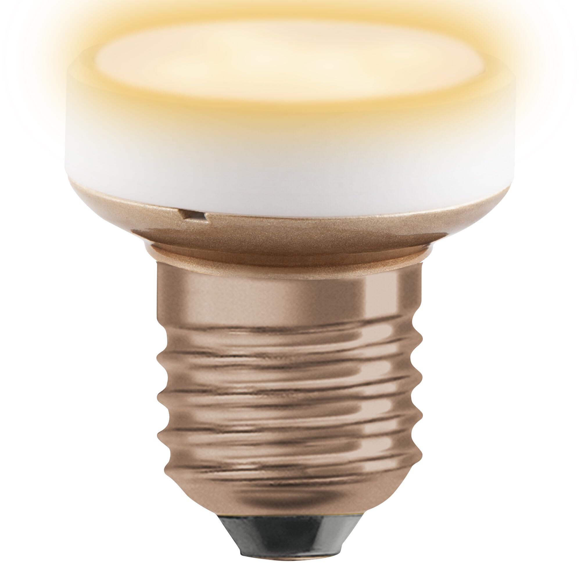 OSRAM Flat Lamp, lámpara LED ultra-compacta y plana con casquillo E27,