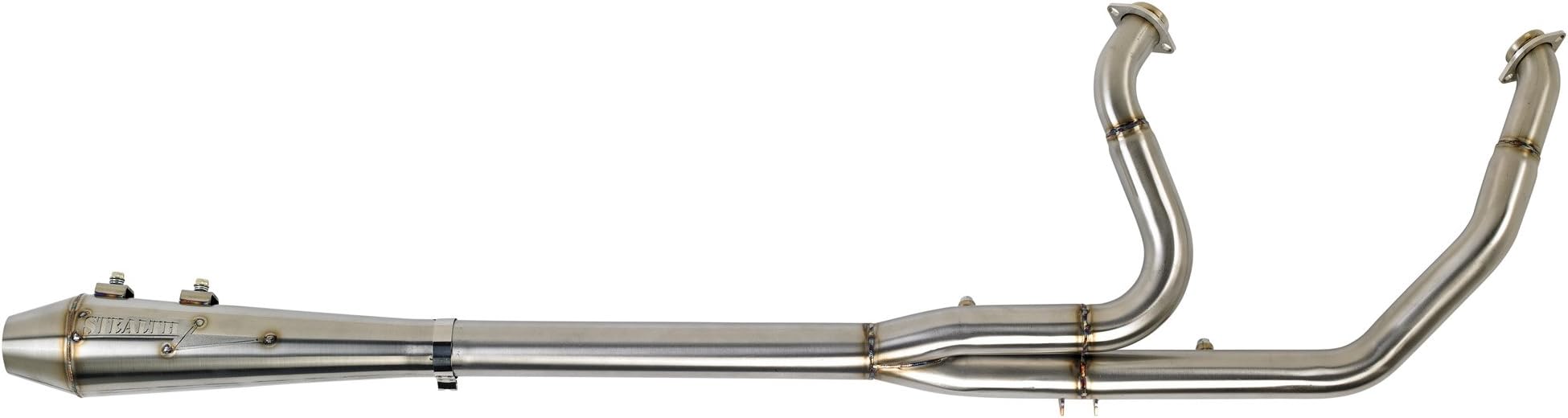 Stealth Pipes SP-Bagger2 95-17 Harley Davidson Short Bagger Exhaust Stainless Steel
