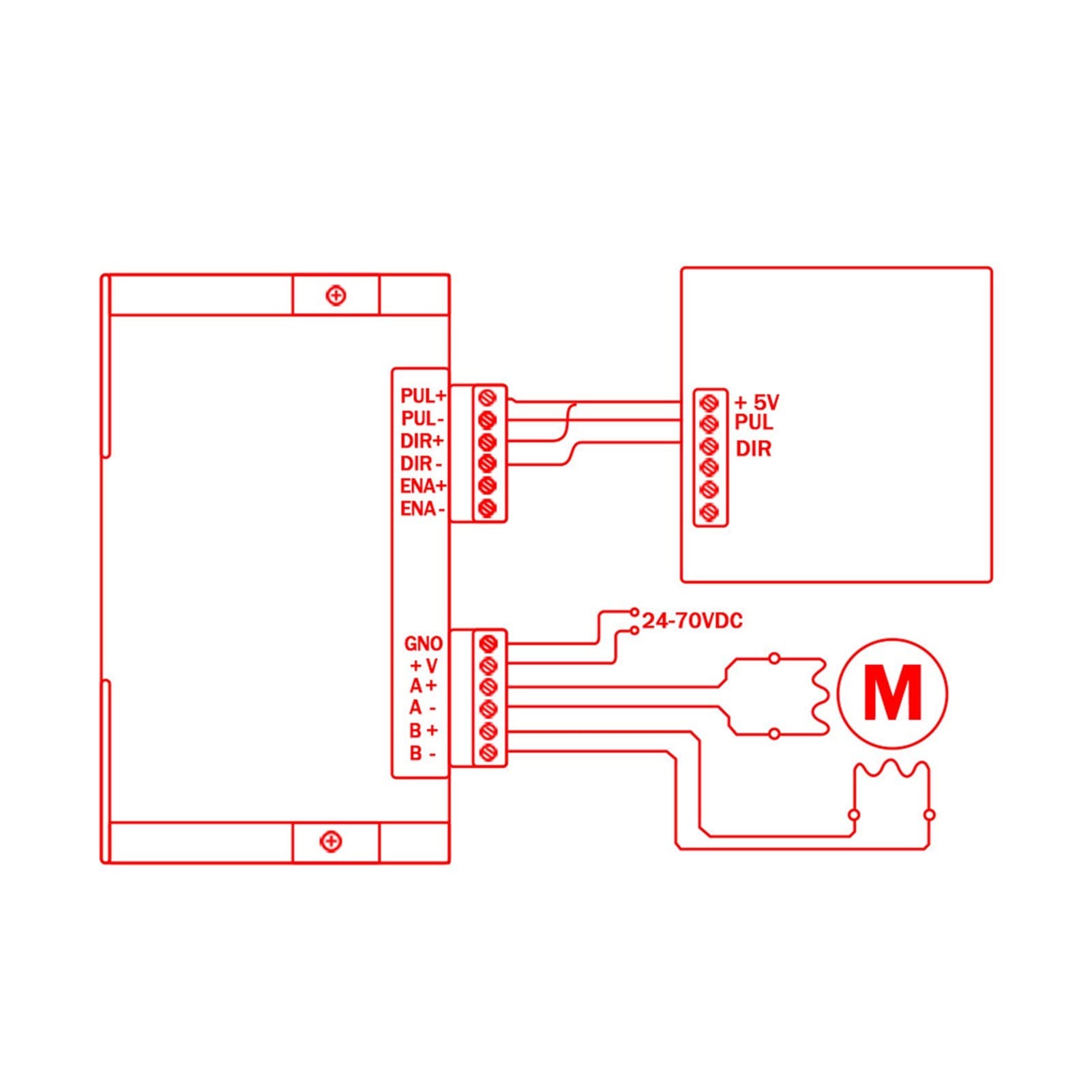 Dm542 El controlador Digital Motor 4.2a es adecuado for el motor paso a 42/57 Cnc Máquina de grabado NEMA17 / 23 Controlador en lugar TB6600 Automatización industrial(5pcs)