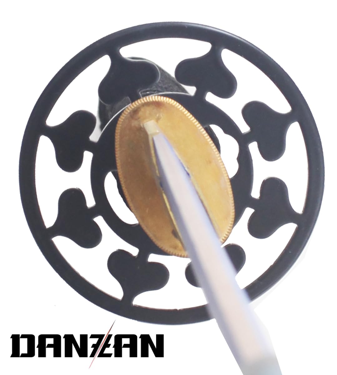 Danzan Katana Blue Moon - Sabre en Bois, Epee Entrainement Japonais - Lame Bois