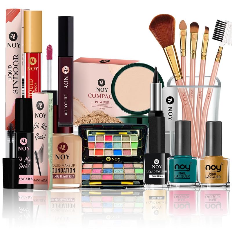 NOY Haute Couture Chic Runway Inspired Makeup Combo Pack High Fashion Styles 100% Non Sticky & Waterproof NO#313 (Pack of-15)