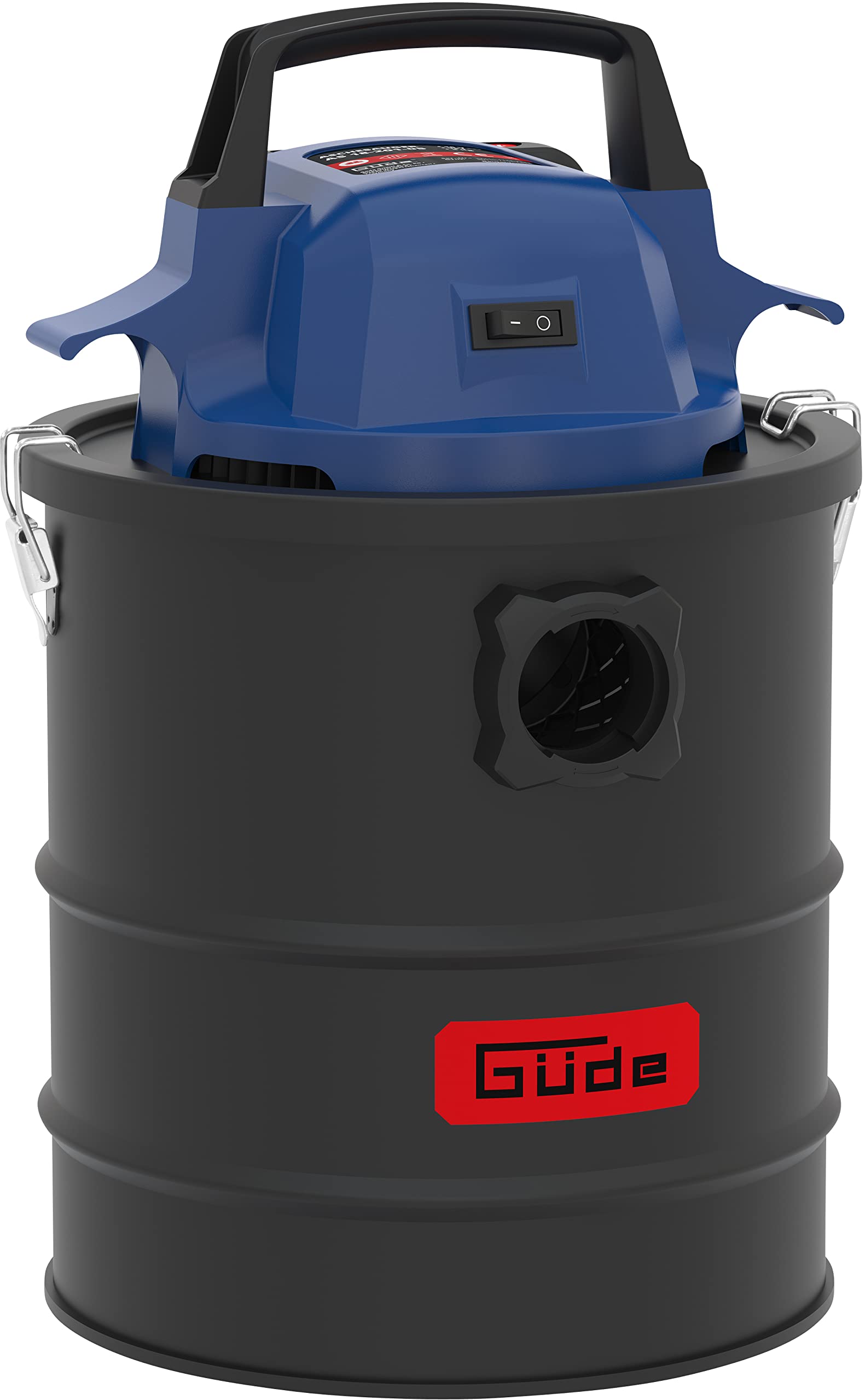 Güde AS 18-201-05 Aspirador de Cenizas inalámbrico, Negro/Azul