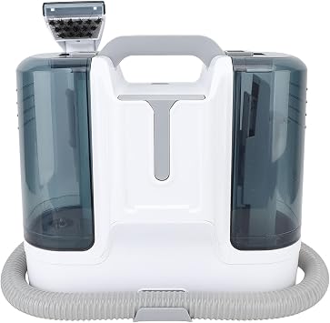 Spot Machine, 15Kpa Suction 2 Water Portable 450W High Efficiency Carpet Cleaner for Curtain US Plug 110V