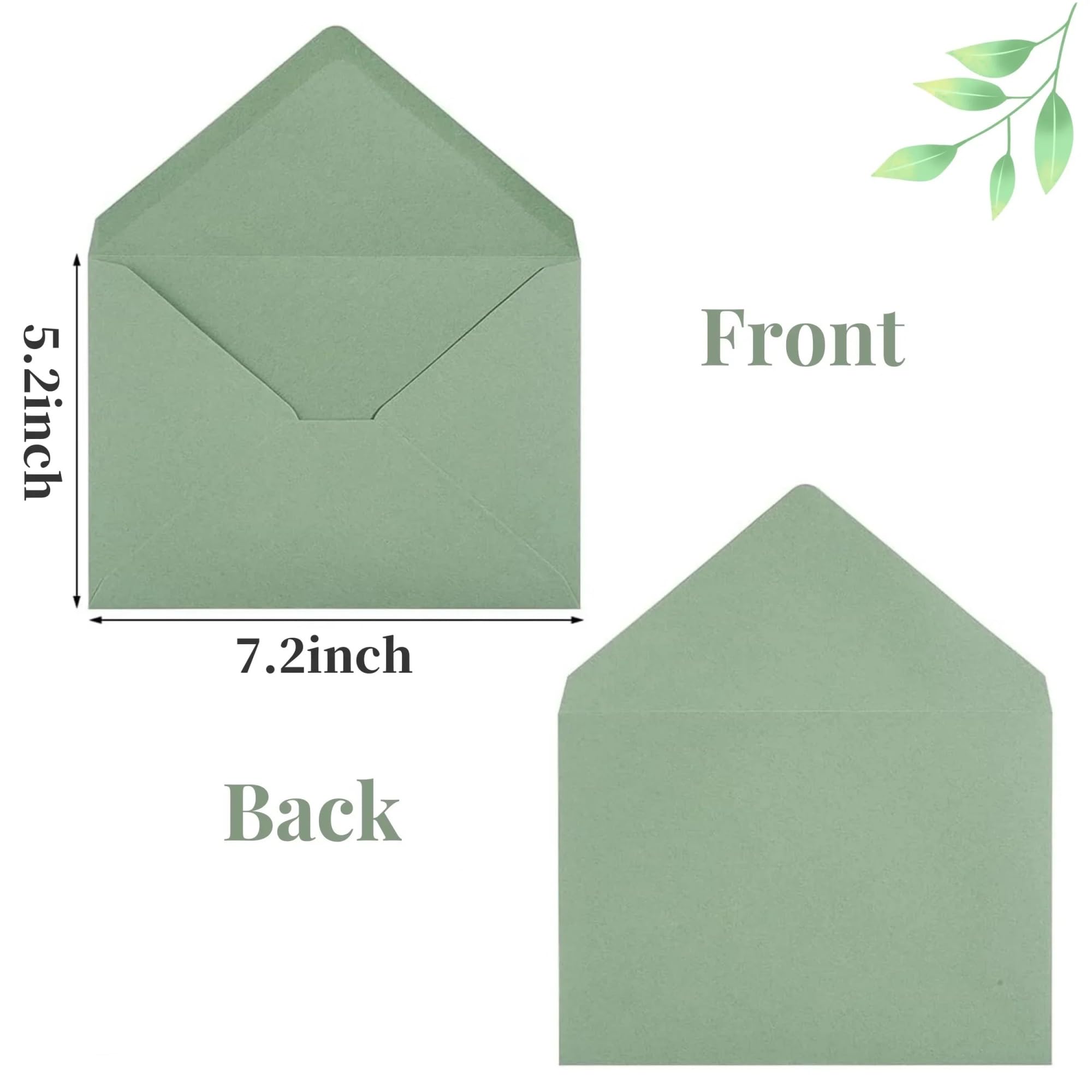 Hochzeitseinladungen Karte 50-100PCS Umschlag 5x7 Zoll Hochzeit Einladung Karte Druckbare Selbst Business Postkarten for Geburtstag Taufe(Black,100PCS)