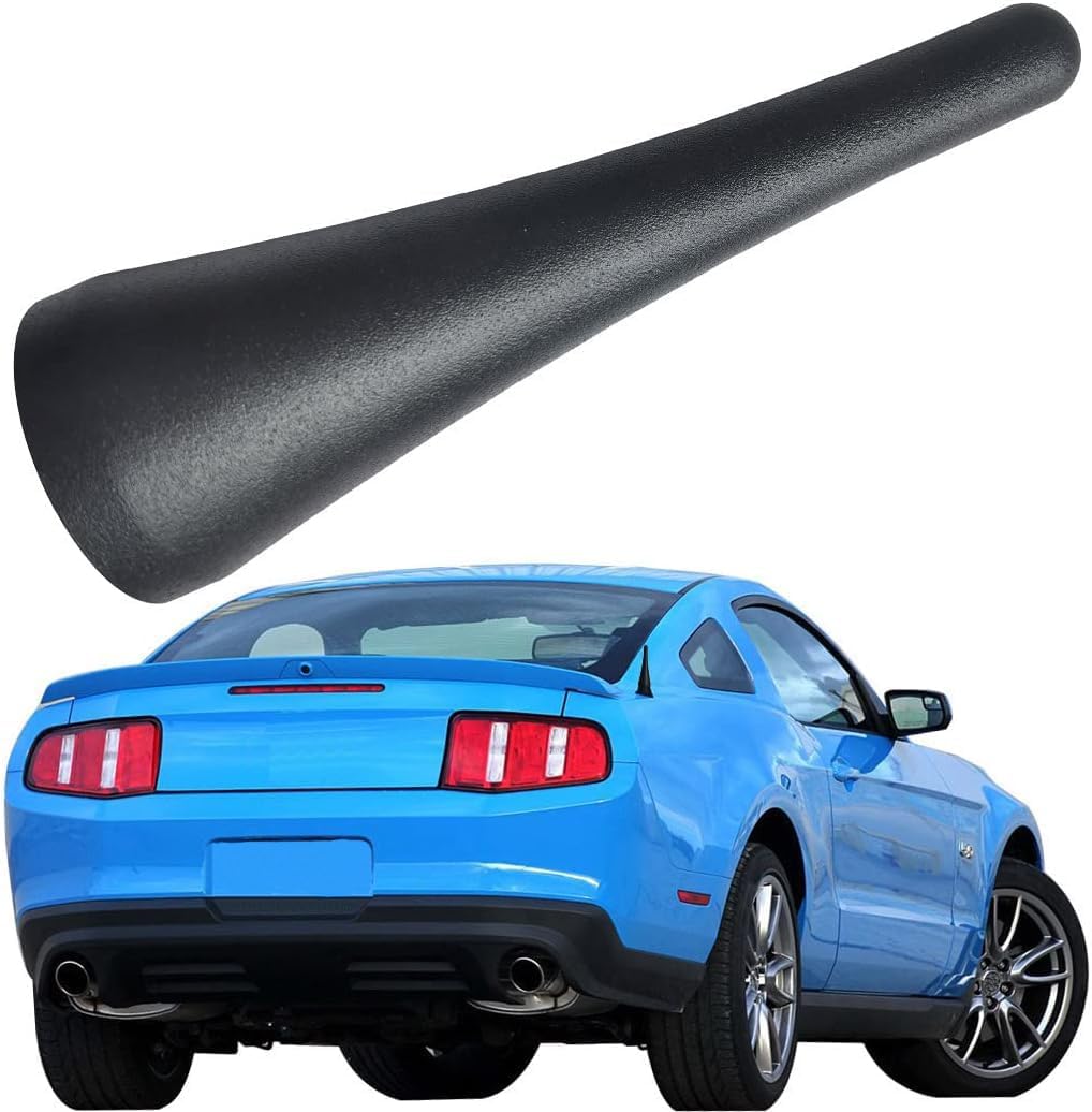 3.8 Inch Aluminum Antenna Mast for Ford Mustang 2010-2014, for Ford Transit 2013-2022, for Lincoln MKZ 2013-2019, Car Wash Proof Antenna Mast
