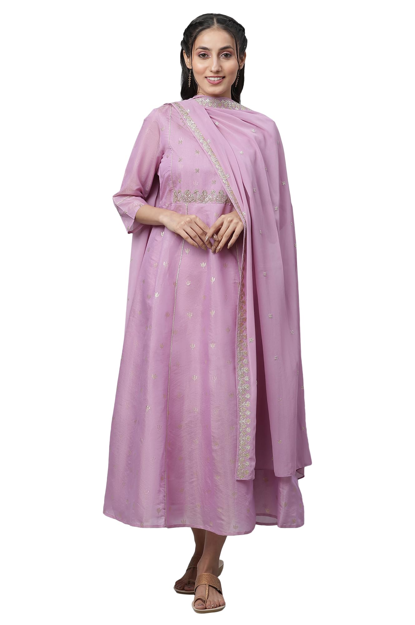 aurelia Women's Viscose Salwar Suit Set-picture-19