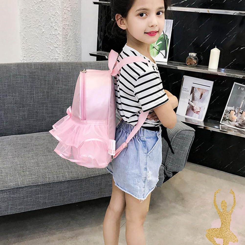 VALICLUD Zaino Per Danza Classica Bambini 12.99In X 10.24In X 5.12In Borsa Da Balletto Leggera Con Ampia Capacità Per Abiti Da Ballo Scarpe E Accessori Per Scuola E Attività Sportive Quotidiane