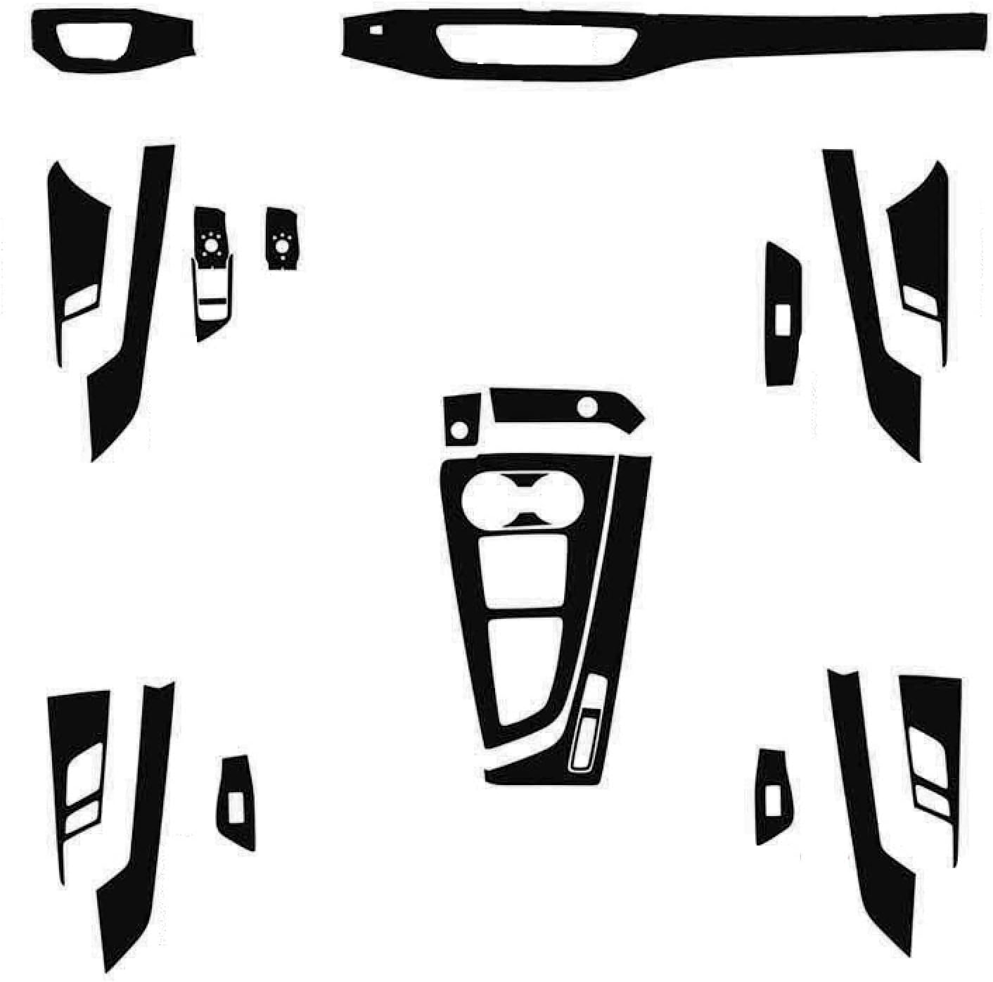 for Audi A4 A5 B9 2017-2019, Car Vinyl Wrap Film Auto Truck Interior DIY Decoration Sticker Car Styling Accessories