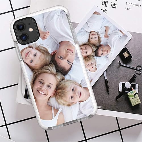 Miniatura 7 de Styletify Funda de teléfono con foto personalizada para iPhone 11, collages de múltiples imágenes, funda de impacto personalizada a prueba de
