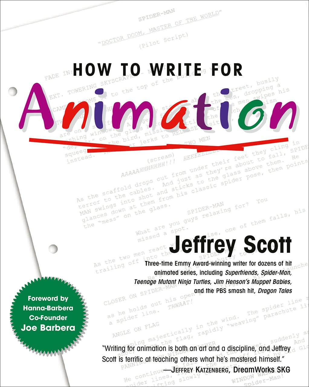 Overlook Press How to Write for Animation