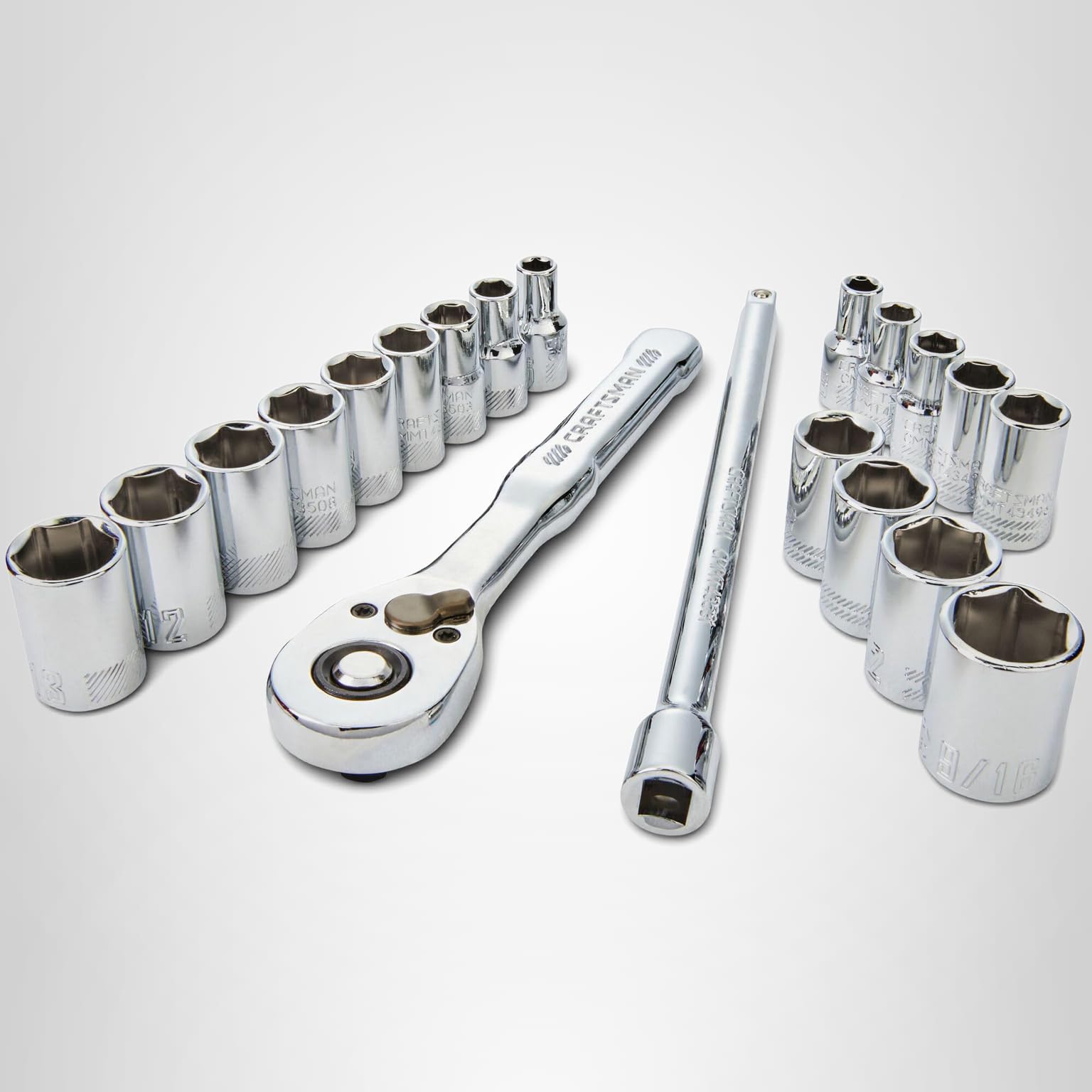 Amazon.com: CRAFTSMAN Mechanics Tool Set, 1/4 Inch Drive, 20 Piece