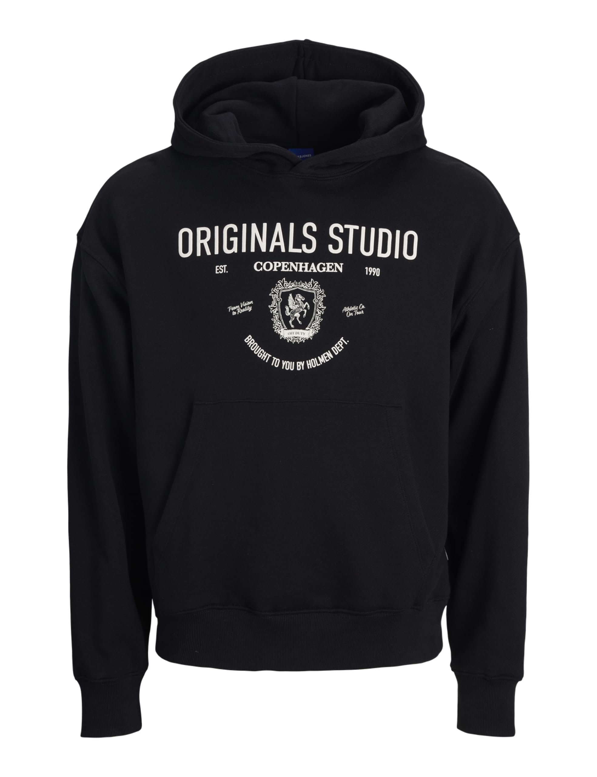 JACK & JONES Jorcambridge Sweat Hood, black, S