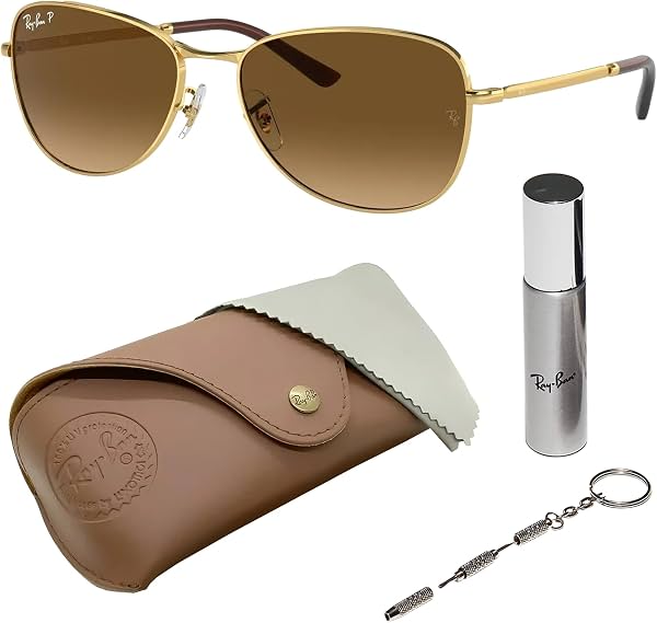 Lentes de sol Ray-Ban RB3733 Forma Piloto con Estuche Oficial RAYBAN