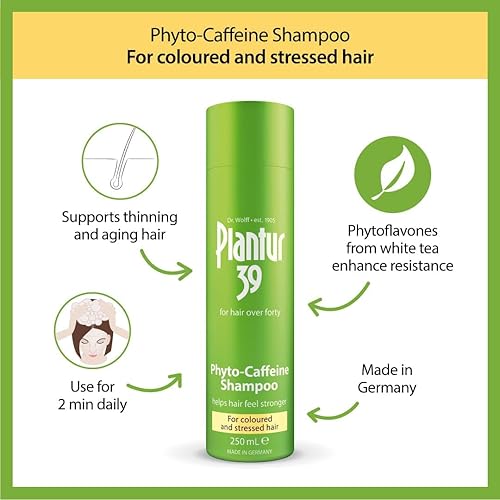 Miniatura 3 de Plantur 39 Champú de fito-cafeína para cabello coloreado y estresado 845 fl oz