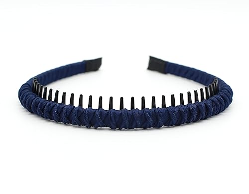 Vista 179 de Diademas negras de moda para mujer, accesorios para el cabello, bandas para la cabeza para el cabello corto, bandas antideslizantes para el cabello