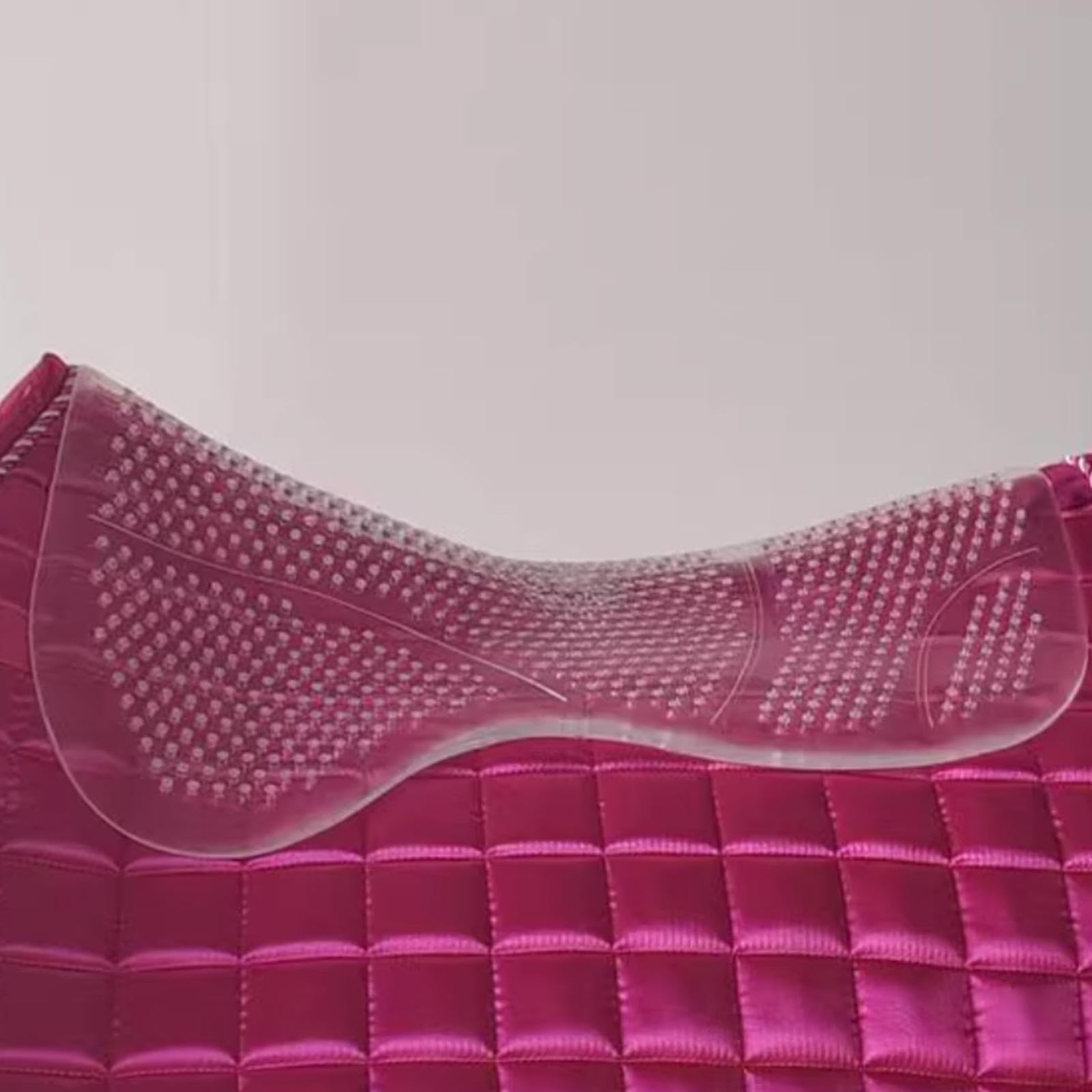 Almohadilla para Caballo de Gel de Silicona Antideslizante Absorbe Impactos para Mayor Comodidad Transpirable Adecuada para Montar Y Uso