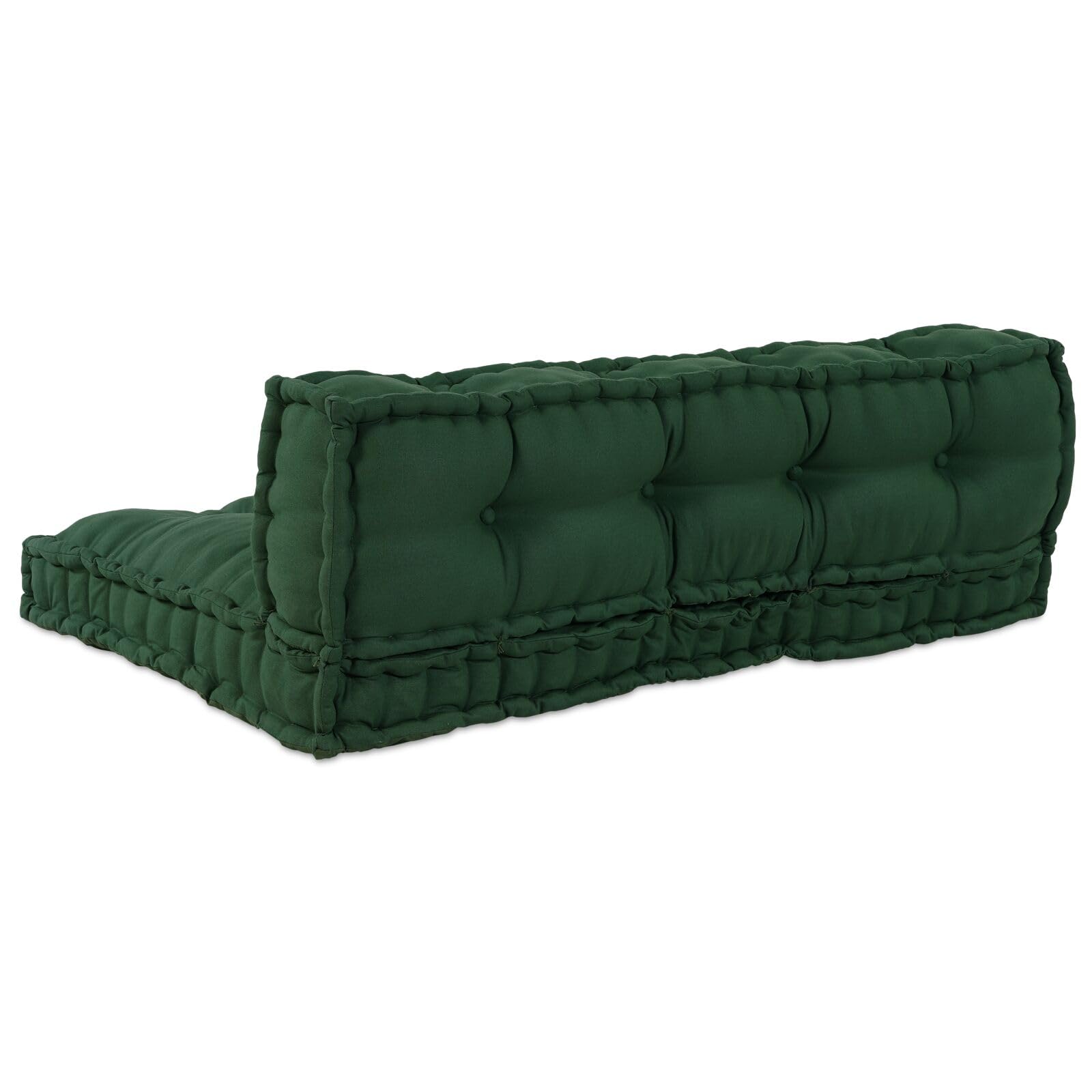 Cuscino per Divano Pallet con Schienale in Tessuto Verde,Cuscino per Pallet,Cuscino per Divani da Giardino,Cuscino per Esterno-4019090