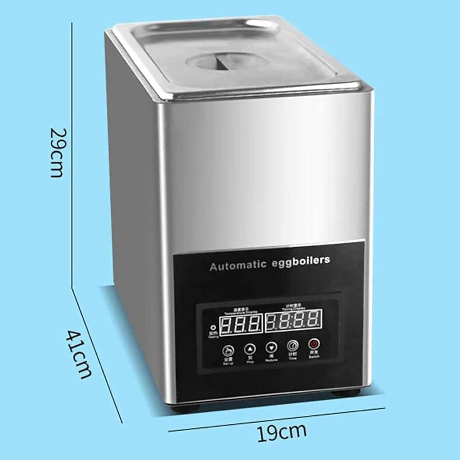 Commercial Hot Spring Egg Cooker,Timed 0~99 Minutes 50pcs Intelligent Egg Boiler-