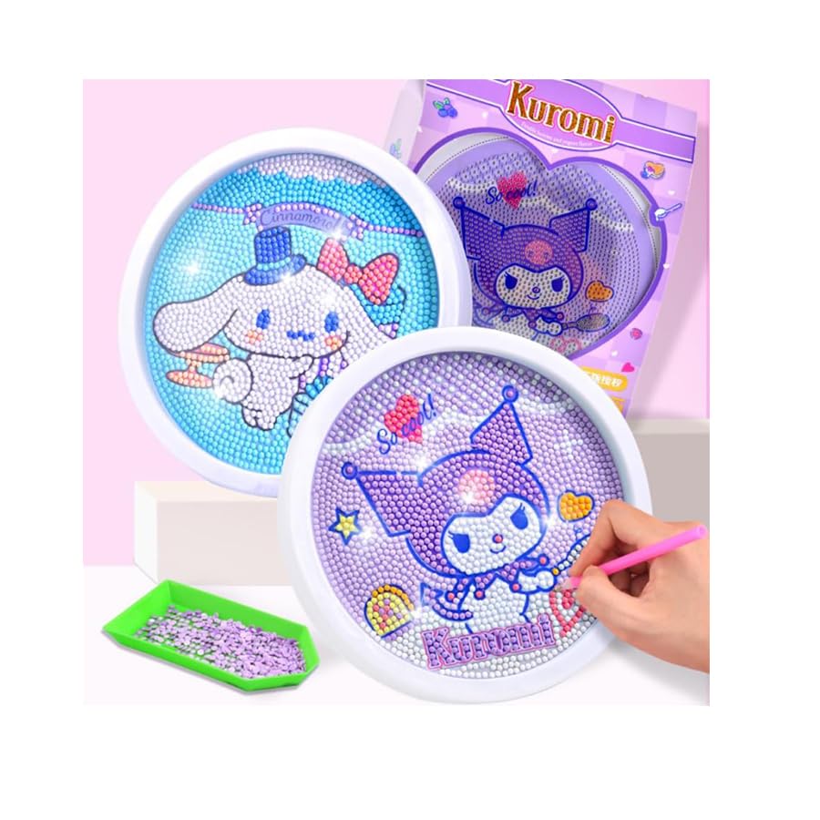 Amazon.co.jp: ダイヤモンドアートキット クロミちゃん マイメロ
