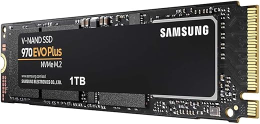 Samsung 970 EVO Plus 1TB PCIe NVMe M.2 (2280) Internal Solid State Drive (SSD) (MZ-V7S1T0)