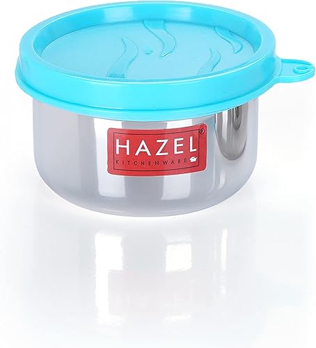 Miniatura 7 de HAZEL Contenedores herméticos para almacenamiento  Contenedores de almacenamiento de acero inoxidable para cocina herméticos  Contenedor para