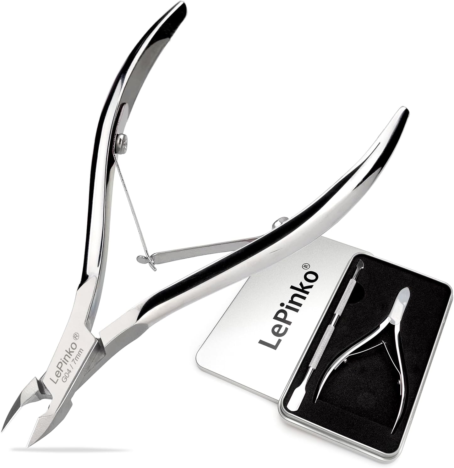 Profal Cuticle Trimmer with Cuticle Pusher, Super