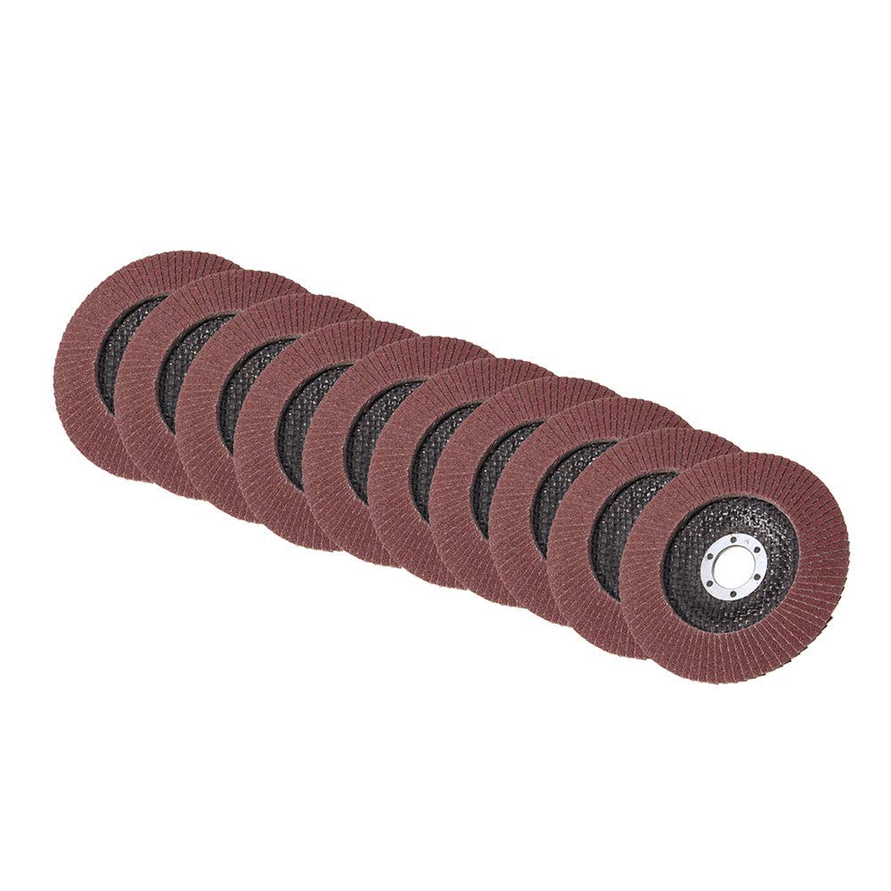 KingLan 10 szt. 125 mm 40-120 Grit klapa szlifierska tarcza metal kąt szlifierski tarcza szlifierska -#120